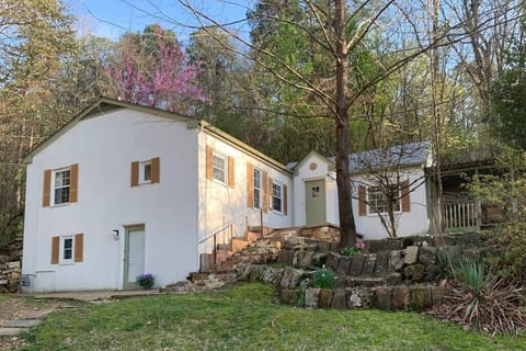 Tucked into the mountain, just one mile from the heart of Hot Springs.