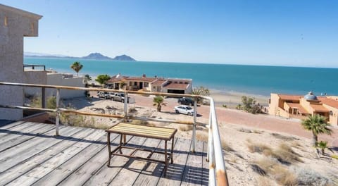 Step onto your private balcony at Casa Lopaz in La Hacienda San Felipe BC Mexico — fresh air and ocean breezes.