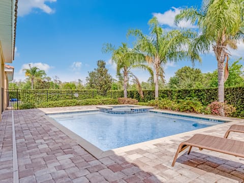 Private pool and spa