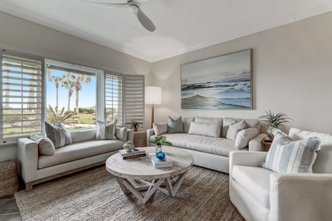 Blissful Views from this Freshly Updated Ground Floor Sea Dunes Villa
