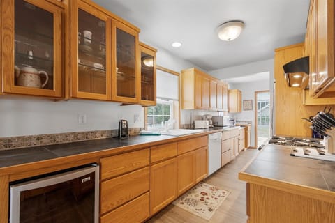 Fully-equipped kitchen for all your cooking needs.