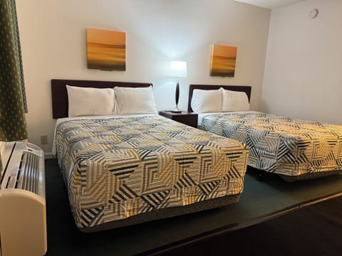 Deluxe Double Room, 2 Queen Beds | Desk, blackout drapes, free cribs/infant beds, rollaway beds