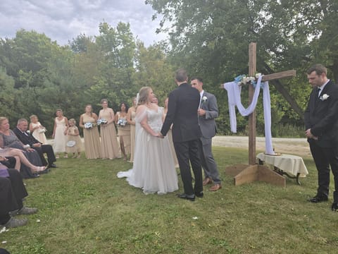 Person, Desk, Table, Flower, Flower Arrangement