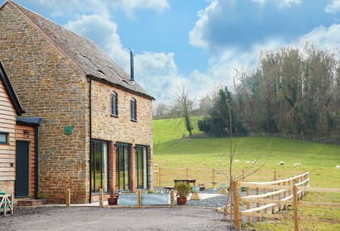 Panoramic views from the rear garden of Evenwood Granary, Shropshire