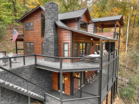 The stunning High Camp Retreat