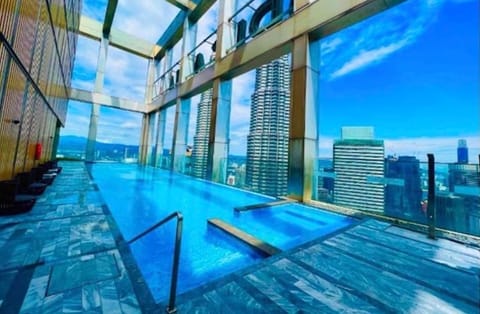 Rooftop pool