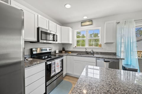 Casa Playa is tucked away on a quiet street with gorgeous Canal Views.