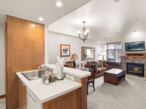 Kitchen / Dining / Living Area