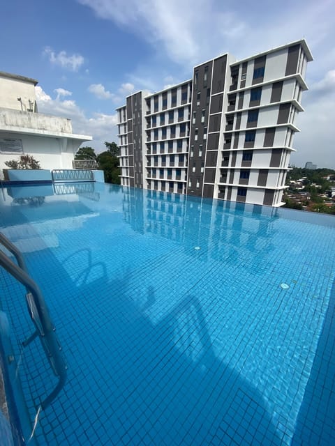 Rooftop pool