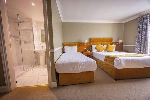 Double or Twin Room | Desk, laptop workspace, iron/ironing board, free WiFi