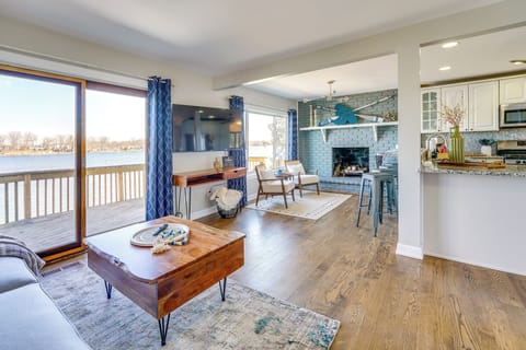 White Lake Charter Township Vacation Rental | 3BR | 2BA | 2,500 Sq Ft | Stairs