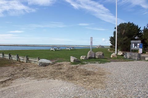 Beautiful private beach at the association.
