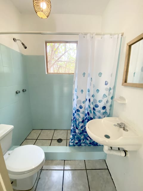 Towels, soap, shampoo, toilet paper