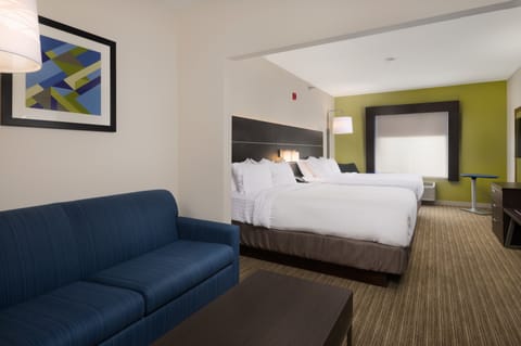 Standard Room, Multiple Beds (Wet Bar) | In-room safe, desk, blackout drapes, iron/ironing board