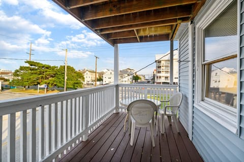 Enjoy the fresh Ocean City air from this second floor entry patio
