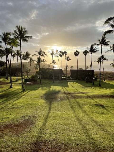 Sunset from our lanai
