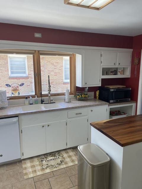 Dont let the cow scare you, you're in Nebraska and we like to have a little fun!