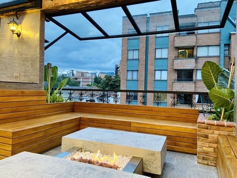 Rooftop terrace