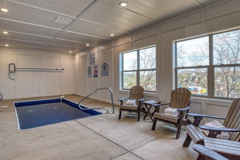 Pigeon Forge Cabin with Indoor Pool - "Blue Bear Splash" - Indoor Pool