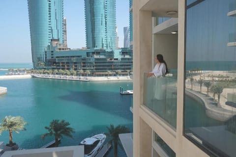 Apartment, 2 Bedrooms, Partial Sea View | Minibar, in-room safe, soundproofing, WiFi (free)