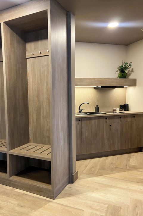 Luxury Apartment | In-room safe, desk, laptop workspace, blackout drapes