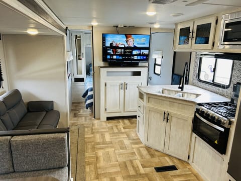 Family Mobile Home, 2 Bedrooms, Lake View | View from room