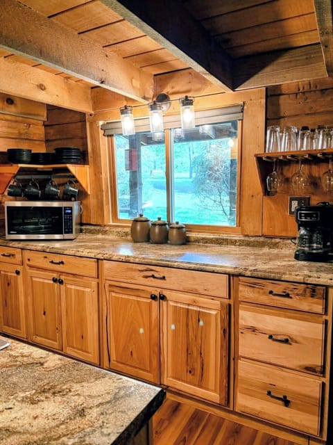 Fully stocked kitchen 