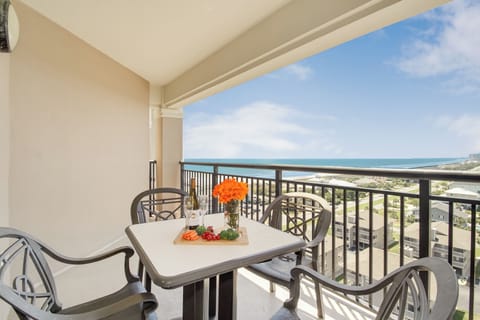 Savor your morning coffee or evening cocktail on this stunning oceanfront balcony with sweeping views of pristine coastline.
