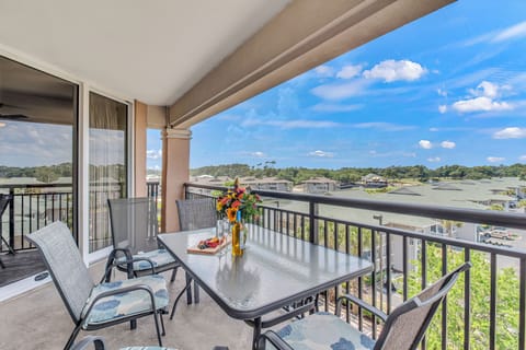 Sip your morning coffee on your private balcony while taking in sweeping views of the lush landscape below.