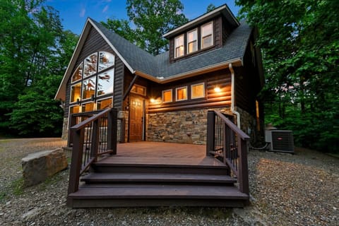 Exterior elegance in the heart of the wilderness.