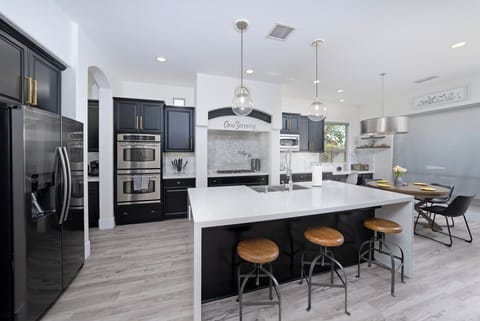 House | Private kitchen | Full-size fridge, microwave, oven, stovetop