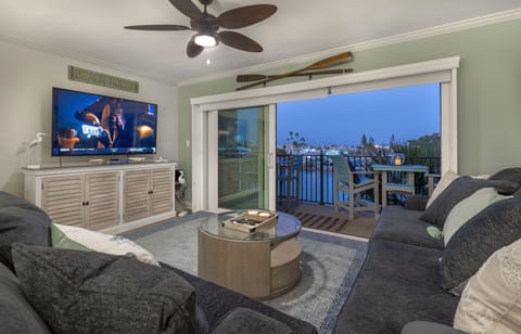 Cozy Living Room, water views
