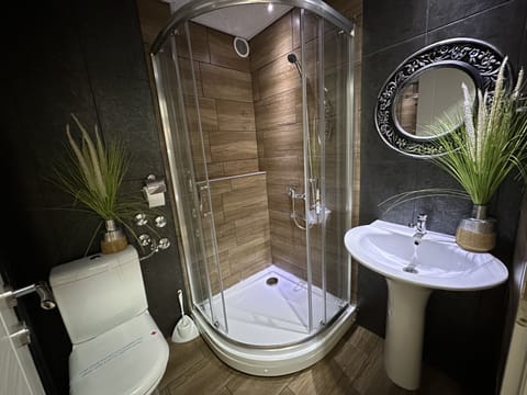 Free toiletries, slippers, towels, soap