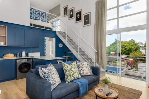 Grand Apartment | Living area | 50-cm flat-screen TV with cable channels, TV, streaming services
