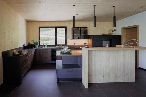 Luxury Penthouse, 4 Bedrooms, Hot Tub, Executive Level (Sauna) | Private kitchen | Full-size fridge, stovetop, dishwasher, espresso maker