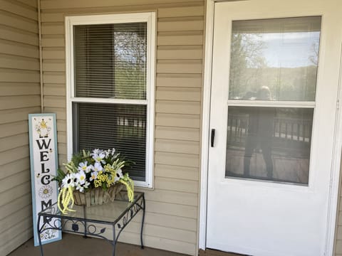 Welcoming you at the front door