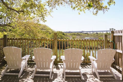 Extend your living space with inviting outdoor seating: a perfect spot to enjoy fresh air and relaxation in your stylish retreat