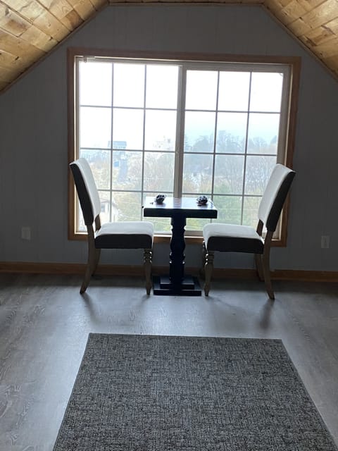 Loft Area with Chess Table and Two Twin Sleeper Sofas