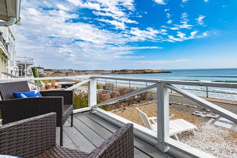 Plenty of options for outdoor seating to take in these views