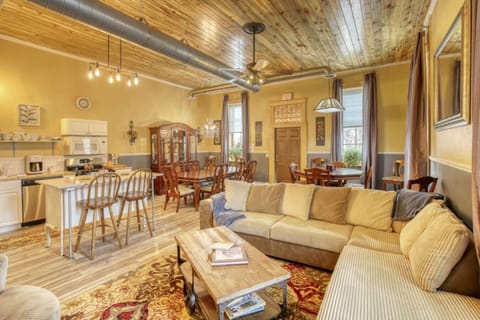 Cozy and inviting living spaces provide warmth & comfort