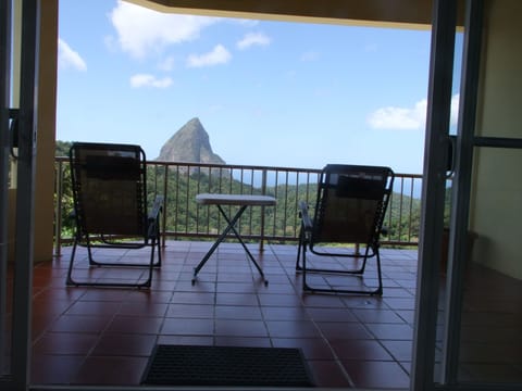 Spacious balcony perfect for guests to relish picturesque natural surroundings.