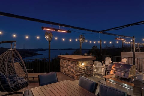 Rooftop Hangout Night View