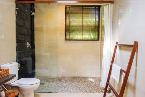 Luxury Suite | Bathroom | Shower, rainfall showerhead, free toiletries, hair dryer