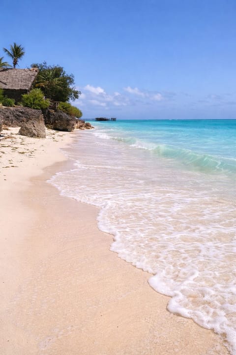 Beach nearby, white sand