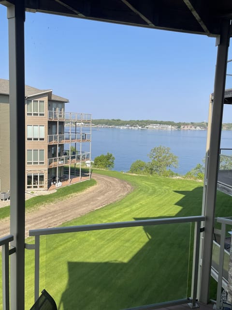 Lake view from deck