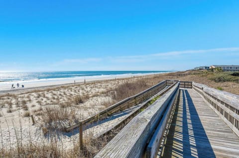 Ramp down to the sand