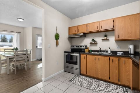 Plenty of counter space for meal prep!