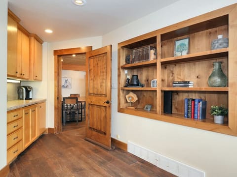 Butler`s pantry and books