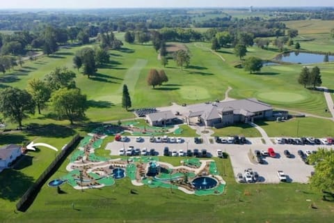 Our home is located adjacent to Terrace Hills Golf Course. 