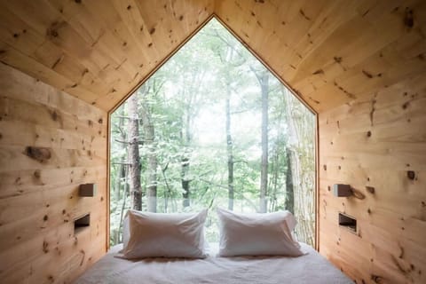 Comfort Cabin, 1 King Bed, Mountainside | 1 bedroom, premium bedding, pillowtop beds, laptop workspace